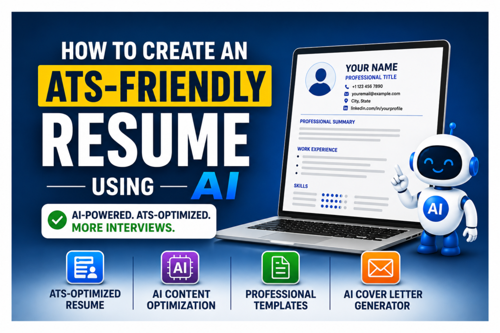 How to Create an ATS-Friendly Resume Using AI
